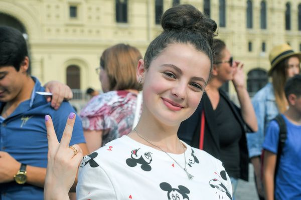 Прогулка участников Ты супер.Танцы! по Москве. Астхик Мхитарян - Sputnik Արմենիա
