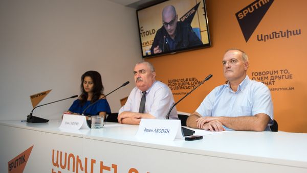 Видеомост по итогам встречи президентов Армении и России - Sputnik Армения