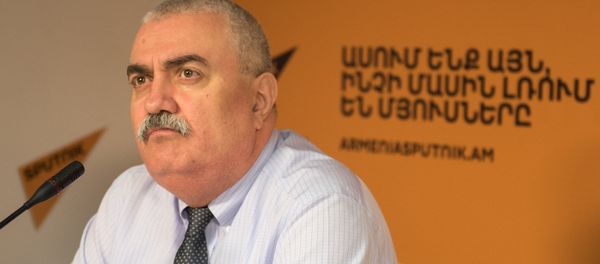 Видеомост по итогам встречи президентов Армении и России. Арам Сафарян - Sputnik Армения