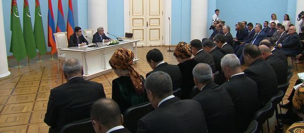 ՆԱԽԱԳԱՀԻ ՆՍՏԱՎԱՅՐՈՒՄ ՏԵՂԻ ԵՆ ՈՒՆԵՑԵԼ ՀԱՅ-ԹՈՒՐՔՄԵՆԱԿԱՆ ԲԱՐՁՐ ՄԱԿԱՐԴԱԿԻ ԲԱՆԱԿՑՈՒԹՅՈՒՆՆԵՐ - Sputnik Արմենիա