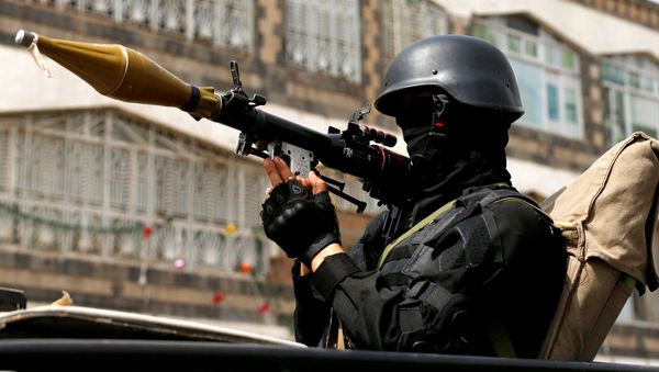 Военнослужащий специального отряда с гранатометом - Sputnik Армения