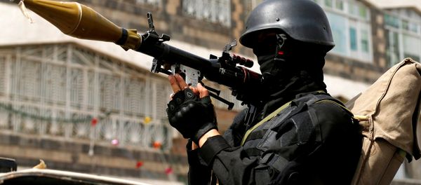 Военнослужащий специального отряда с гранатометом - Sputnik Արմենիա