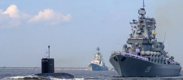 Генеральная репетиция военно-морского парада ко дню ВМФ в Кронштадте - Sputnik Армения