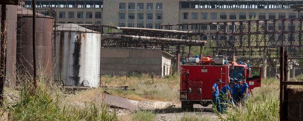 Пожар на заводе Наирит - Sputnik Արմենիա