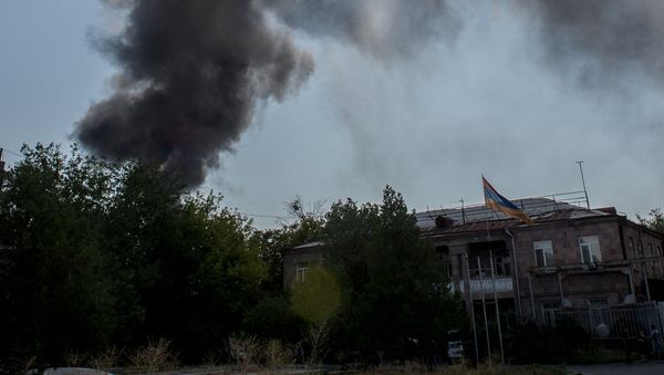 Пожар на заводе Наирит - Sputnik Արմենիա