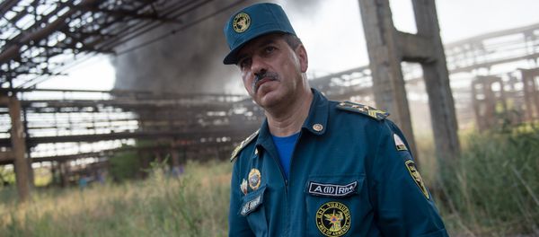 Пожар на заводе Наирит. Валерий Багиян Пожар на заводе Наирит. Валерий Багиян - Sputnik Արմենիա