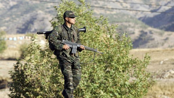 Турецкий солдат на границе Турецкий солдат на границе - Sputnik Армения
