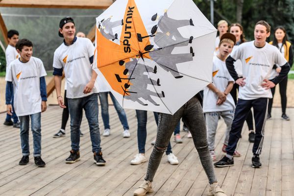 Мастер-класс театра Тодес для участников шоу Ты супер! Танцы - Sputnik Армения