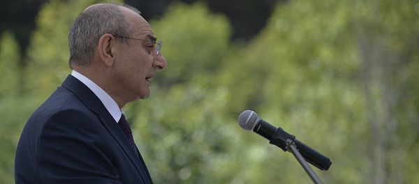 Президент Республики Арцах Бако Саакян - Sputnik Արմենիա