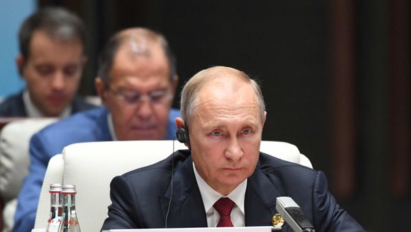 Президент РФ В. Путин - Sputnik Армения