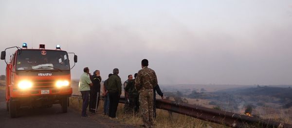 Пожар в Бюракане - Sputnik Արմենիա