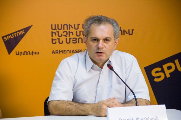Пресс-конференция журнала Армения Туристическая Рубен Пашинян - Sputnik Армения