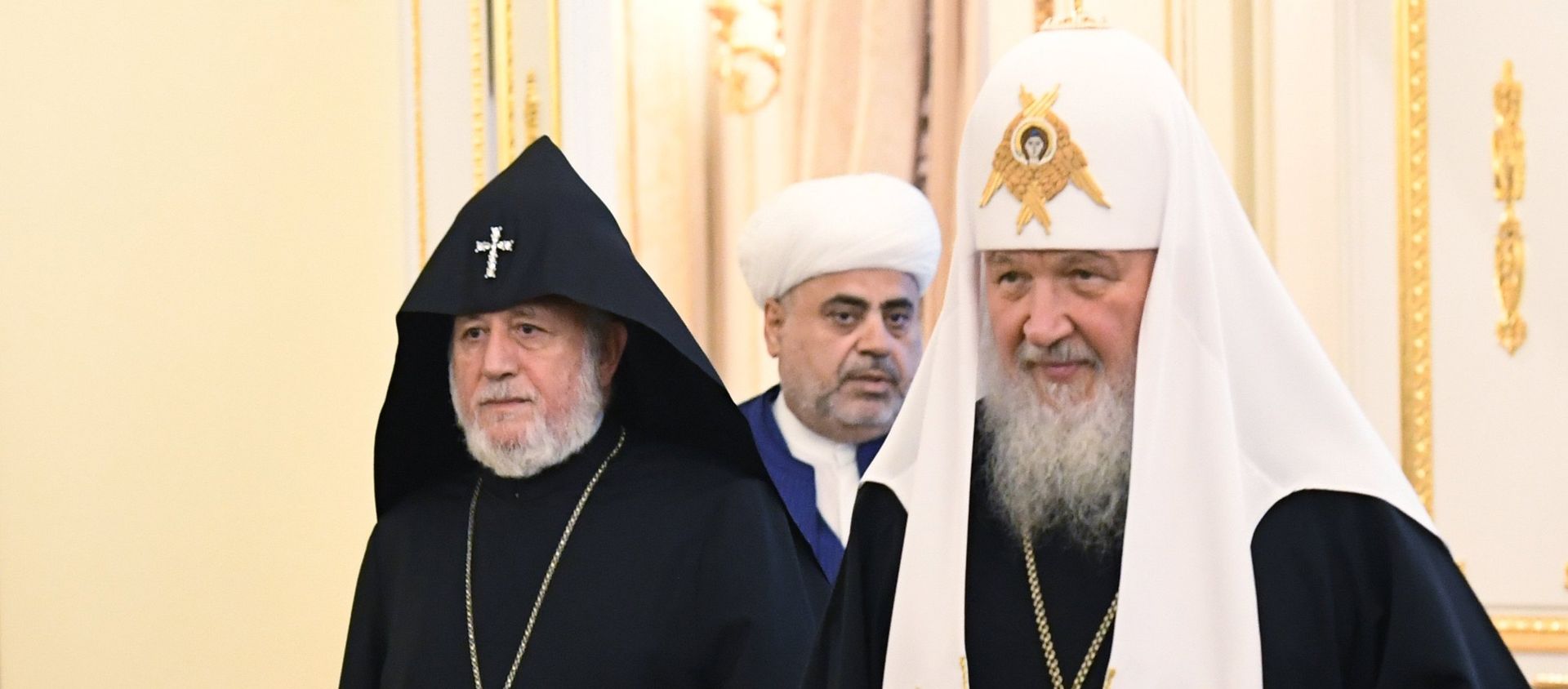 Встреча духовных лидеров Армении, Азербайджана и России - Sputnik Армения, 1920, 08.09.2017