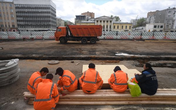 Реконструкция Садового кольца Москвы Реконструкция Садового кольца Москвы - Sputnik Армения