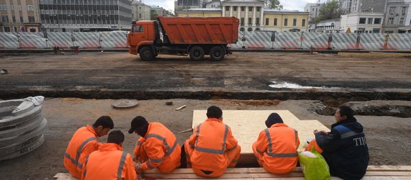 Реконструкция Садового кольца Москвы Реконструкция Садового кольца Москвы - Sputnik Արմենիա