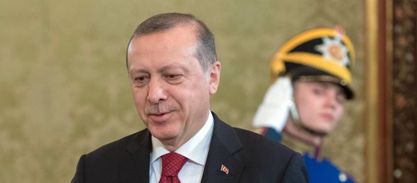 10 марта 2017. Президент Турции Реджеп Тайип Эрдоган во время беседы с президентом РФ Владимиром Путиным 10 марта 2017. Президент Турции Реджеп Тайип Эрдоган во время беседы с президентом РФ Владимиром Путиным - Sputnik Армения