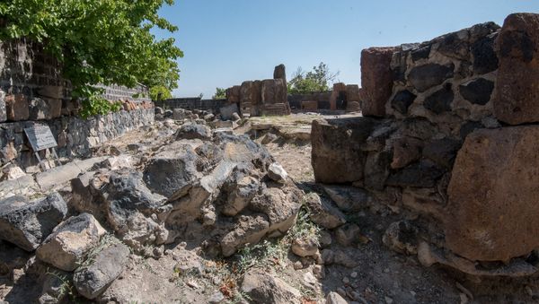 Раскопки в селе Агцк, Аштарак Раскопки в селе Агцк, Аштарак - Sputnik Армения