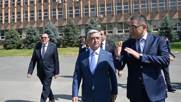 Серж Саргсян - Sputnik Արմենիա