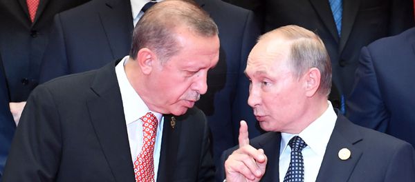 Владимир Путин и Реджеп Тайип Ердоган - Sputnik Армения
