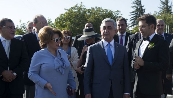 Свадьба Левона Ароняна и Арианы Каоли - Sputnik Արմենիա
