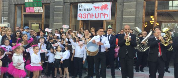 В Гюмри отмечали день города - Sputnik Արմենիա