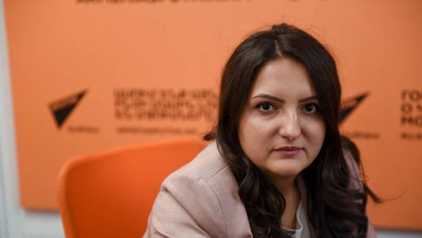 Цовинар Костанян в гостях у радио Sputnik Армения - Sputnik Армения