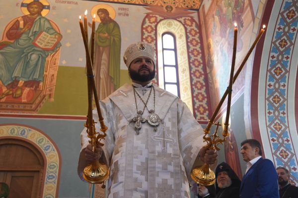 Освящение храма Русской Православной Церкви во имя Воздвижения Животворящего Креста Господня в Ереване - Sputnik Армения