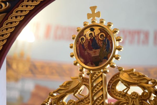 Освящение храма Русской Православной Церкви во имя Воздвижения Животворящего Креста Господня в Ереване - Sputnik Армения