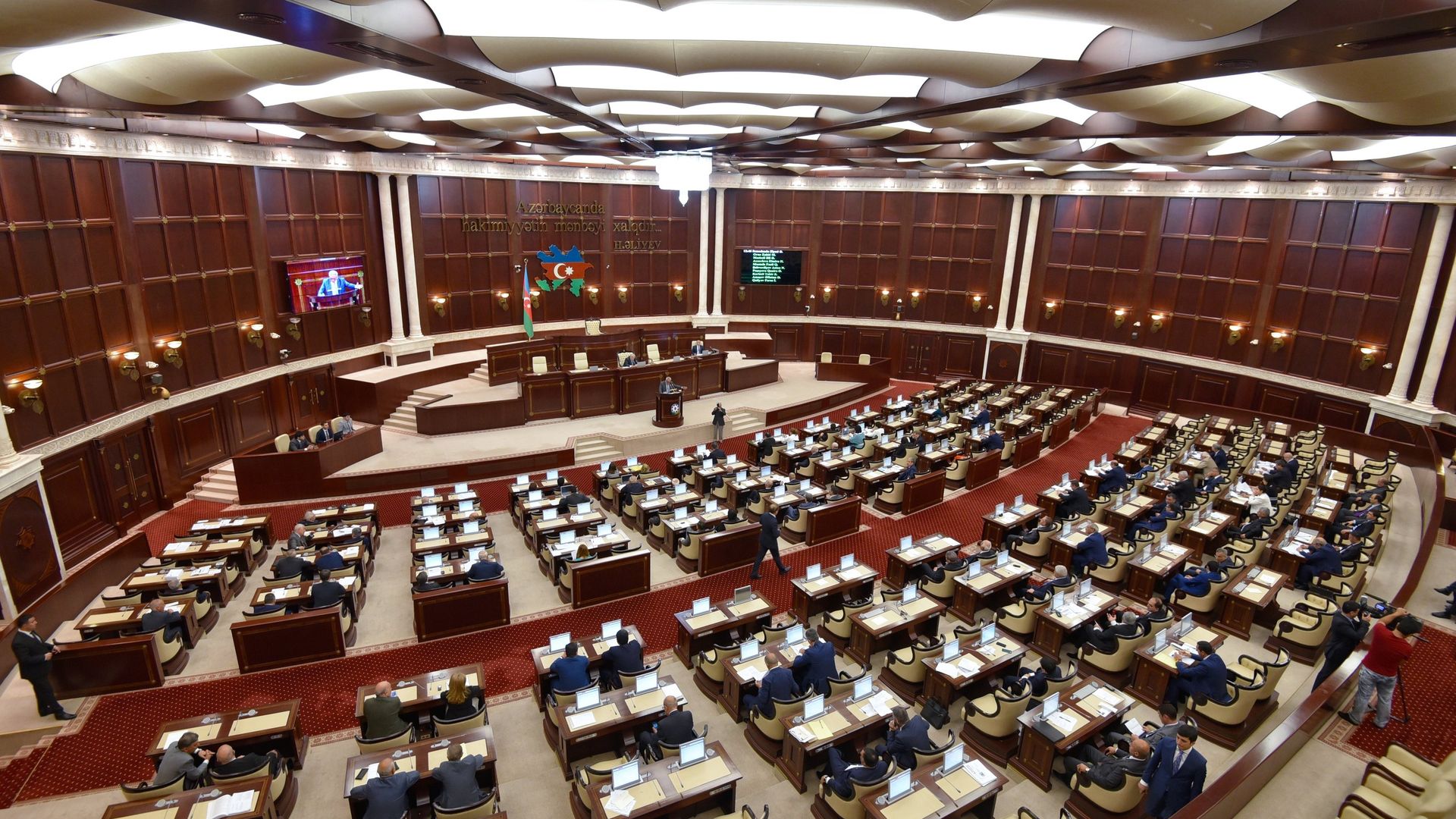 Заседание Милли Меджлиса (Парламента) Азербайджана Заседание Милли Меджлиса (Парламента) Азербайджана - Sputnik Армения, 1920, 31.07.2021