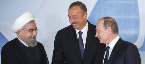 Путин, Алиев и Роухани - Sputnik Արմենիա