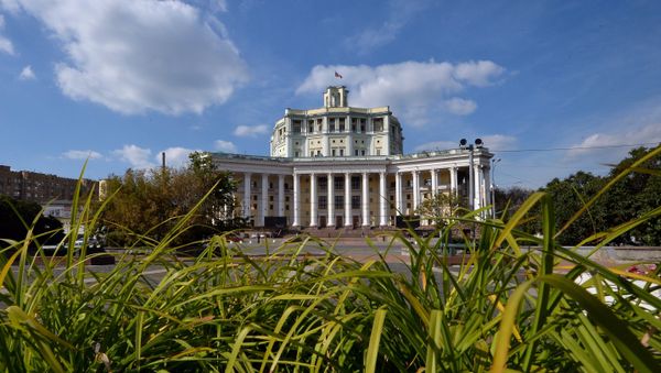 Центральный академический театр Советской Армии, созданный по проекту Алабяна - Sputnik Армения