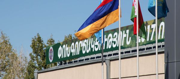 Учения ОДКБ Взаимодействие - 2017 в Армении - Sputnik Армения