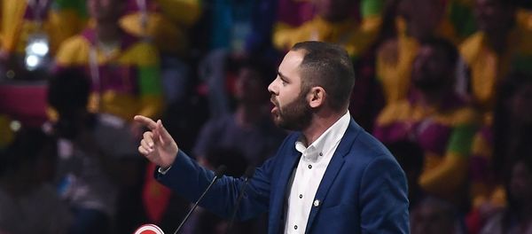 Церемония открытия XIX Всемирного фестиваля молодёжи и студентов - Sputnik Армения