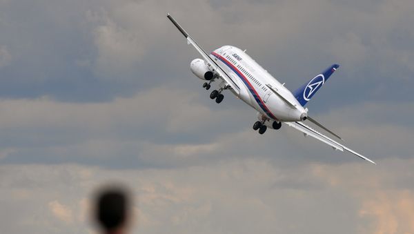 Самолет Sukhoi Superjet 100 - Sputnik Армения