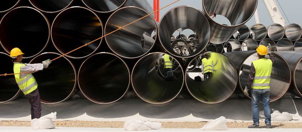 Строительство газовой трубы Строительство газовой трубы - Sputnik Армения