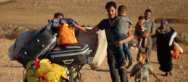 Ситуация в Сирии. Сирийские беженцы Ситуация в Сирии. Сирийские беженцы - Sputnik Армения