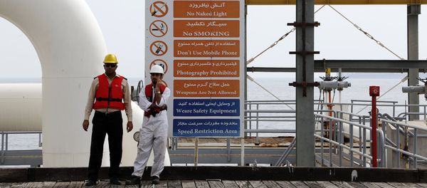 Нефтяная платформа в Иране - Sputnik Армения