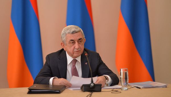 Серж Саргсян - Sputnik Արմենիա