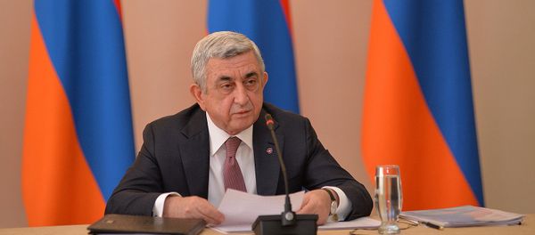 Серж Саргсян - Sputnik Արմենիա
