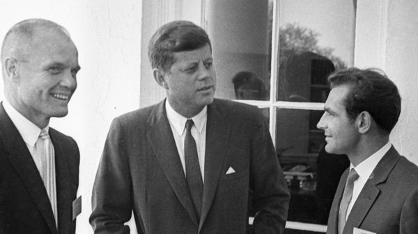 Джон Кеннеди, Герман Титов, Джон Гленн - Sputnik Армения