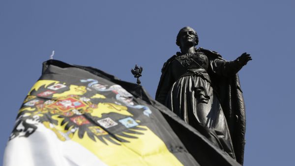 Открытие памятника Екатерине II в Симферополе - Sputnik Армения