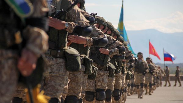 Учения ОДКБ Взаимодействие - 2017 в Армении - Sputnik Армения