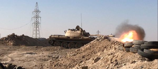 Наступление сирийской армии в районе Дейр-эз-Зора Наступление сирийской армии в районе Дейр-эз-Зора - Sputnik Армения