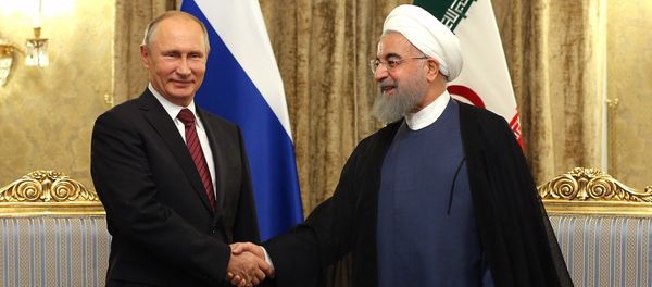Президенты РФ Владимир Путин и ИРИ Хасан Рухани - Sputnik Армения