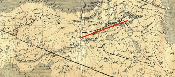Карта Ближнего Востока 1877 года - Sputnik Армения