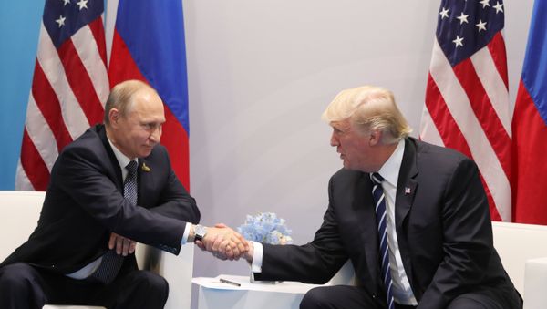 Президент РФ В. Путин принимает участие в саммите Группы двадцати в Гамбурге - Sputnik Արմենիա