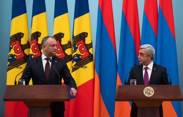 Նախագահներ Սերժ Սարգսյանը և Իգոր Դոդոնը - Sputnik Արմենիա