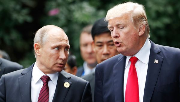 Владимир Путин и Дональд Трамп - Sputnik Армения