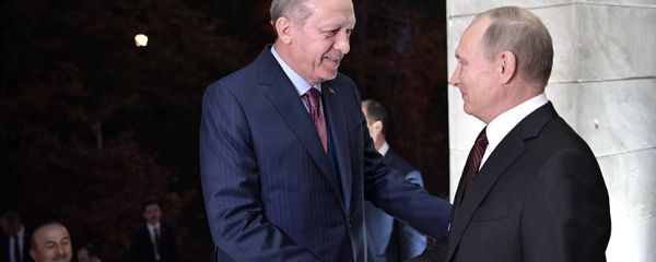 Президент РФ Владимир Путин и президент Турции Реджеп Тайип Эрдоган Президент РФ Владимир Путин и президент Турции Реджеп Тайип Эрдоган - Sputnik Армения