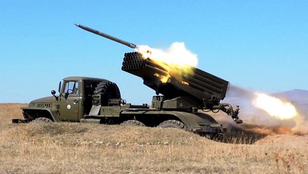 артиллерийские учения ЮВО  - Sputnik Արմենիա